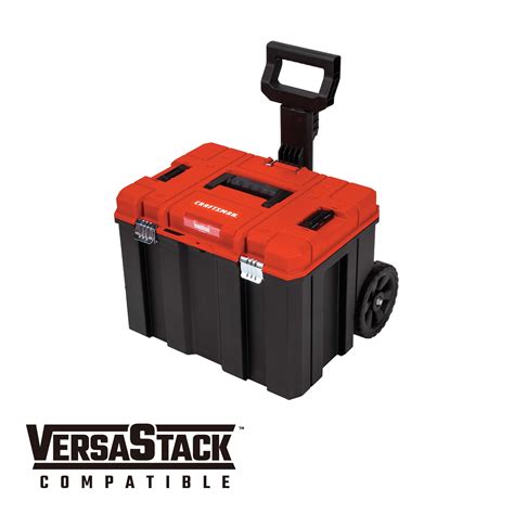 craftsman stackable tool box metal|craftsman versastack rolling tool box.